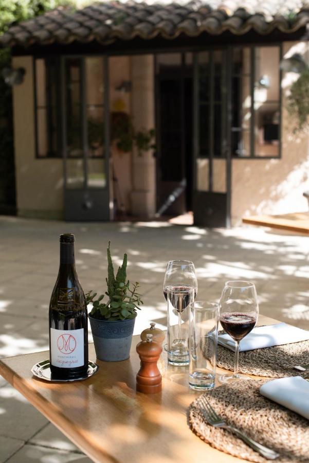 Societe Hoteliere De Montmirail Gigondas Bagian luar foto